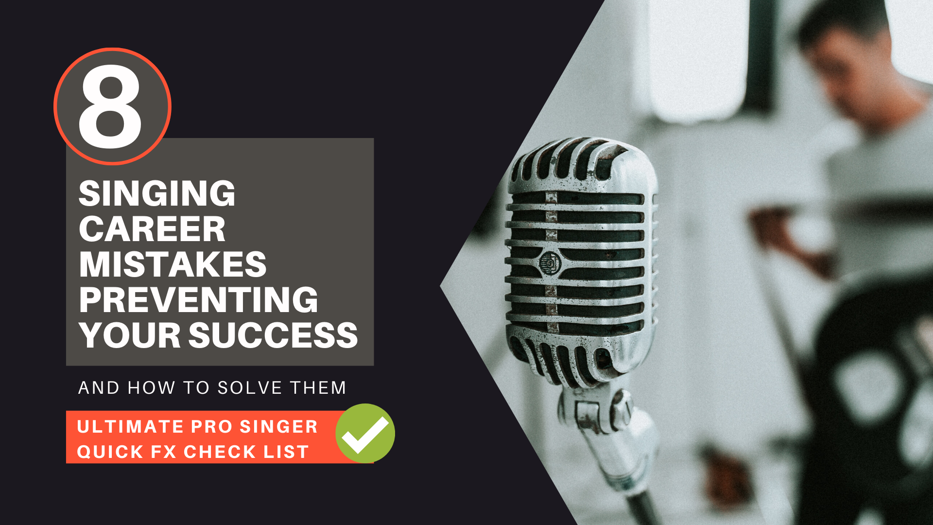 3 How to a Professional Singer